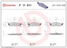 Гальмівні дискові колодки. BREMBO P11 011 (фото 1)