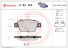 Комплект тормозных колодок, дисковый тормоз BREMBO P 23 135 (фото 1)