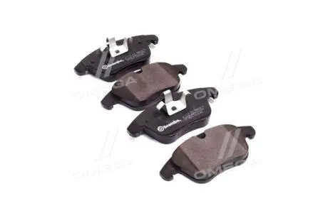 Комплект гальмівних колодок, дискове гальмо BREMBO P 24 076