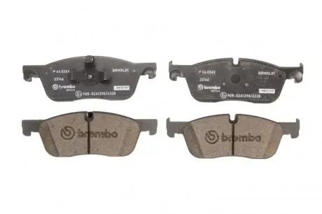 Комплект тормозных колодок, дисковый тормоз BREMBO P 44 026X