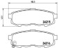 Гальмівні колодки BREMBO P 49 042 (фото 1)