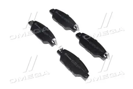 Комплект тормозных колодок, дисковый тормоз BREMBO P 49 053