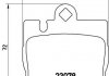 Комплект тормозных колодок, дисковый тормоз BREMBO P 50 042 (фото 1)