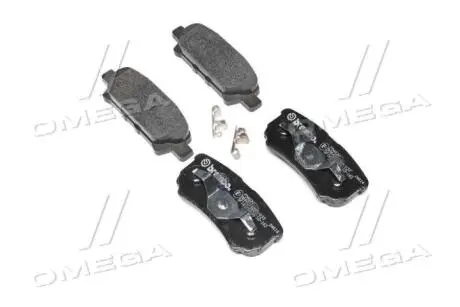 Комплект тормозных колодок, дисковый тормоз BREMBO P 54 034