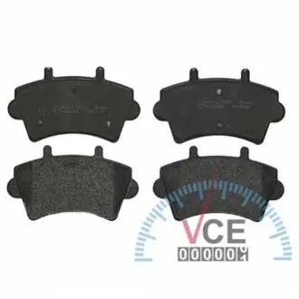 Комплект тормозных колодок, дисковый тормоз BREMBO P 59 039