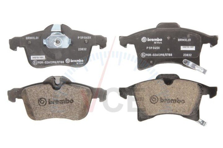 Тормозные колодки BREMBO P 59 045X (фото 1)