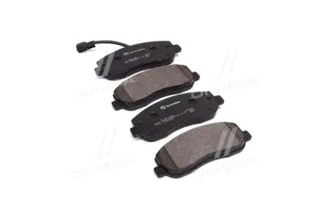 Комплект тормозных колодок, дисковый тормоз BREMBO P 68 062