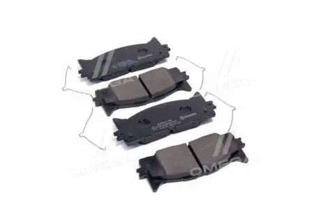 Комплект тормозных колодок, дисковый тормоз BREMBO P 83 117