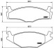 Гальмівні колодки BREMBO P 85 024 (фото 1)