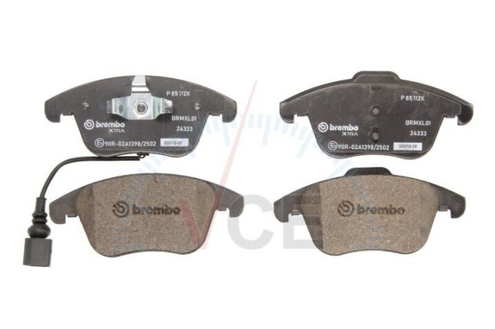 Тормозные колодки дисковые. BREMBO P 85 112X (фото 1)