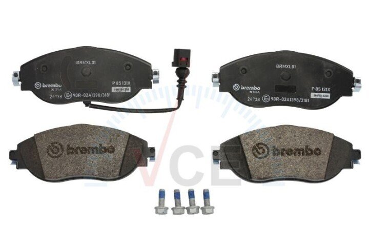 Тормозные колодки BREMBO P 85 131X (фото 1)