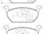 Комплект гальмівних колодок, дискове гальмо BREMBO P 85 137X (фото 2)