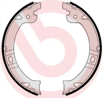 Тормозные колодки барабанные BREMBO S 11 505