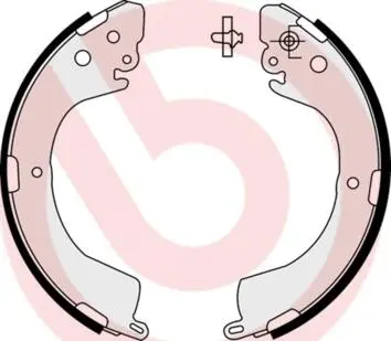 Тормозные колодки барабанные BREMBO S 54 514