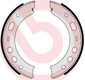 Тормозные колодки барабанные BREMBO S 65 503