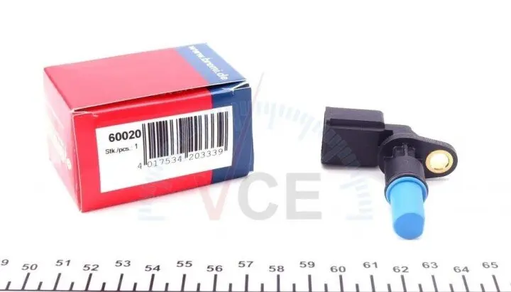 Датчик положения распределительного вала vw golf/caddy iii 1.6 04-15 BREMI 60020 (фото 1)