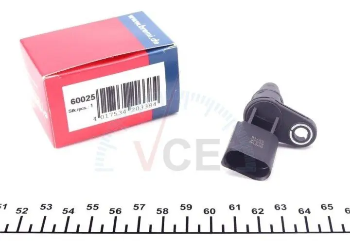 Фото 1 - Датчик положения распределительного вала vw t5 2.5tdi 03-09 BREMI 60025 Датчик положения распределительного вала vw t5 2.5tdi 03-09 BREMI 60025 (фото 1)