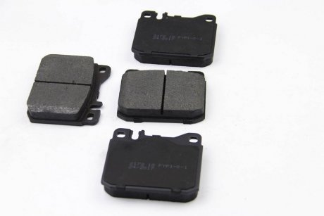 Комплект тормозных колодок, дисковый тормоз BREMSI BP2172 (фото 1)