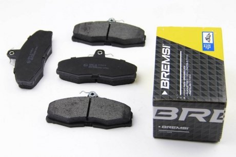 Комплект тормозных колодок, дисковый тормоз BREMSI BP2208 (фото 1)