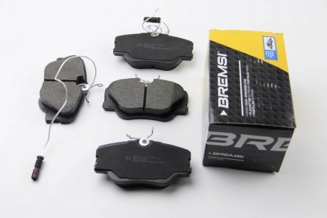 Комплект тормозных колодок, дисковый тормоз BREMSI BP2485 (фото 1)