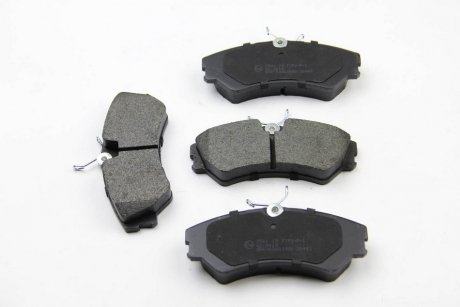Комплект тормозных колодок, дисковый тормоз BREMSI BP2541 (фото 1)