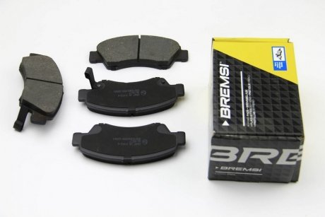 Комплект тормозных колодок, дисковый тормоз BREMSI BP2547