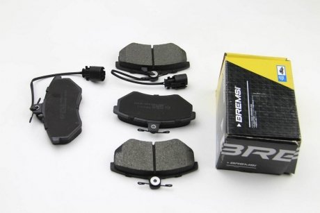 Комплект тормозных колодок, дисковый тормоз BREMSI BP2638 (фото 1)