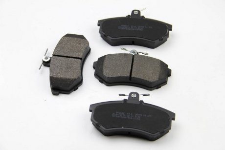 Комплект тормозных колодок, дисковый тормоз BREMSI BP2642 (фото 1)