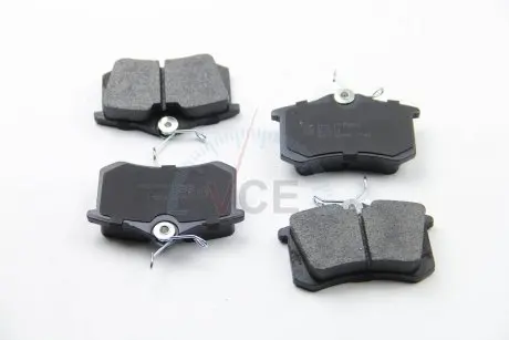 Комплект тормозных колодок, дисковый тормоз BREMSI BP2806