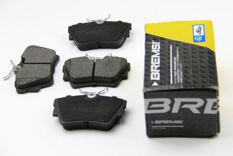 Комплект тормозных колодок, дисковый тормоз BREMSI BP2866