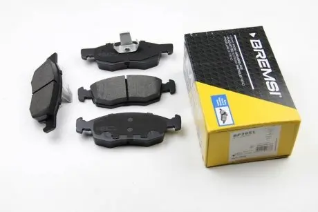 Комплект тормозных колодок, дисковый тормоз BREMSI BP2951