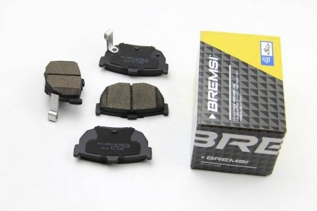 Комплект гальмівних колодок, дисковий гальмо BREMSI BP2967 (фото 1)