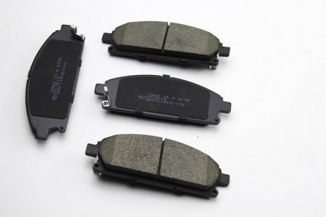 Комплект тормозных колодок, дисковый тормоз BREMSI BP2968