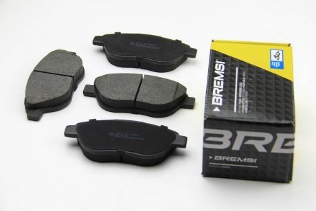 Комплект тормозных колодок, дисковый тормоз BREMSI BP2972