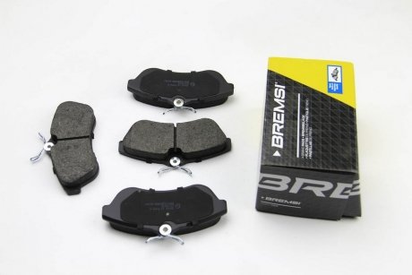 Комплект тормозных колодок, дисковый тормоз BREMSI BP3009