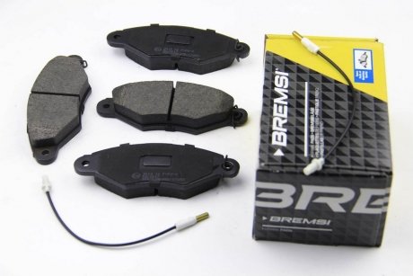 Комплект тормозных колодок, дисковый тормоз BREMSI BP3019