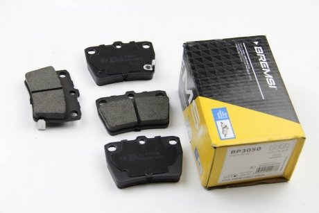 Комплект тормозных колодок, дисковый тормоз BREMSI BP3050 (фото 1)
