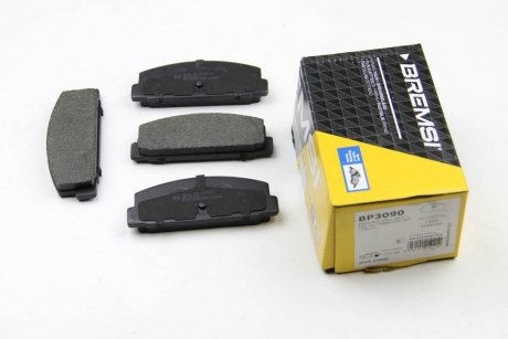 Комплект тормозных колодок, дисковый тормоз BREMSI BP3090