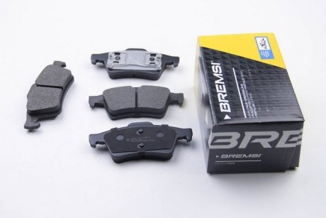 Комплект тормозных колодок, дисковый тормоз BREMSI BP3091 (фото 1)