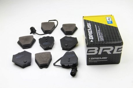 Комплект тормозных колодок, дисковый тормоз BREMSI BP3122