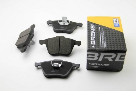 Комплект тормозных колодок, дисковый тормоз BREMSI BP3187