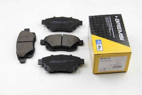 Комплект гальмівних колодок, дискове гальмо BREMSI BP3275 (фото 1)