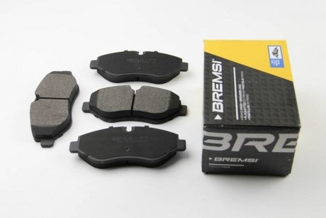 Комплект тормозных колодок, дисковый тормоз BREMSI BP3292 (фото 1)