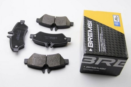 Комплект тормозных колодок, дисковый тормоз BREMSI BP3293 (фото 1)