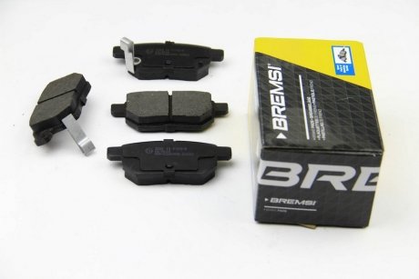 Комплект тормозных колодок, дисковый тормоз BREMSI BP3322