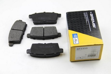 Комплект гальмівних колодок, дискове гальмо BREMSI BP3333