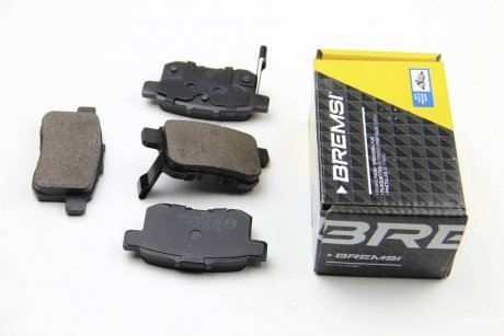 Комплект тормозных колодок, дисковый тормоз BREMSI BP3370 (фото 1)