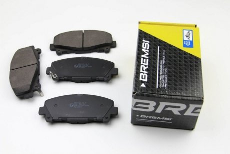 Комплект гальмівних колодок, дискове гальмо BREMSI BP3373 (фото 1)