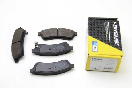 Комплект тормозных колодок, дисковый тормоз BREMSI BP3400 (фото 1)