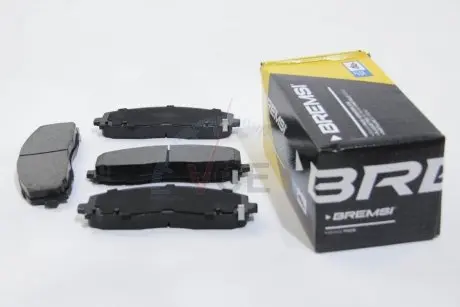 Тормозные колодки перед. fiat freemont 11-/dodge caravan 08- (183x63.2x19.5) BREMSI BP3543